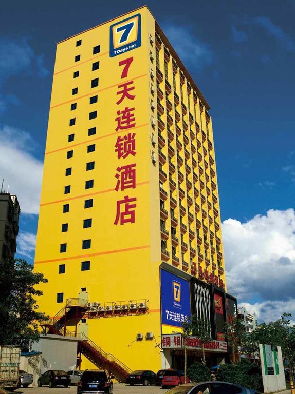 7Days Inn Chengdu Wuda Garden Exteriör bild